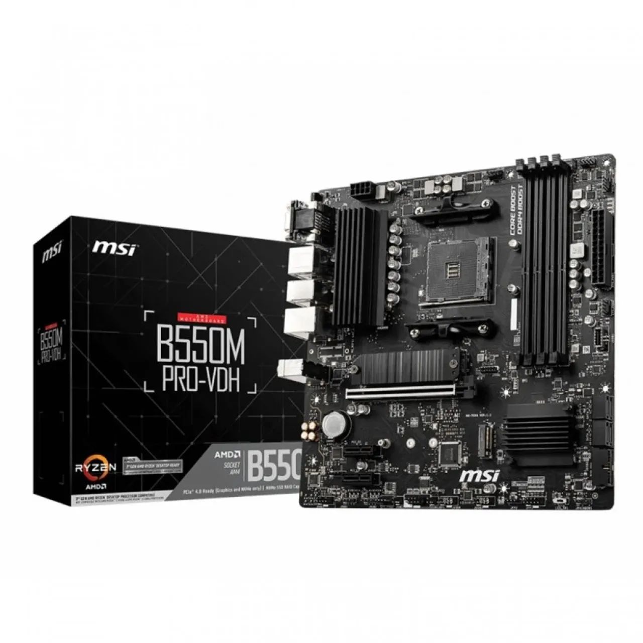 KIT GAMER - AMD RYZEN 5 5600 + MSI B550M PRO-VDH