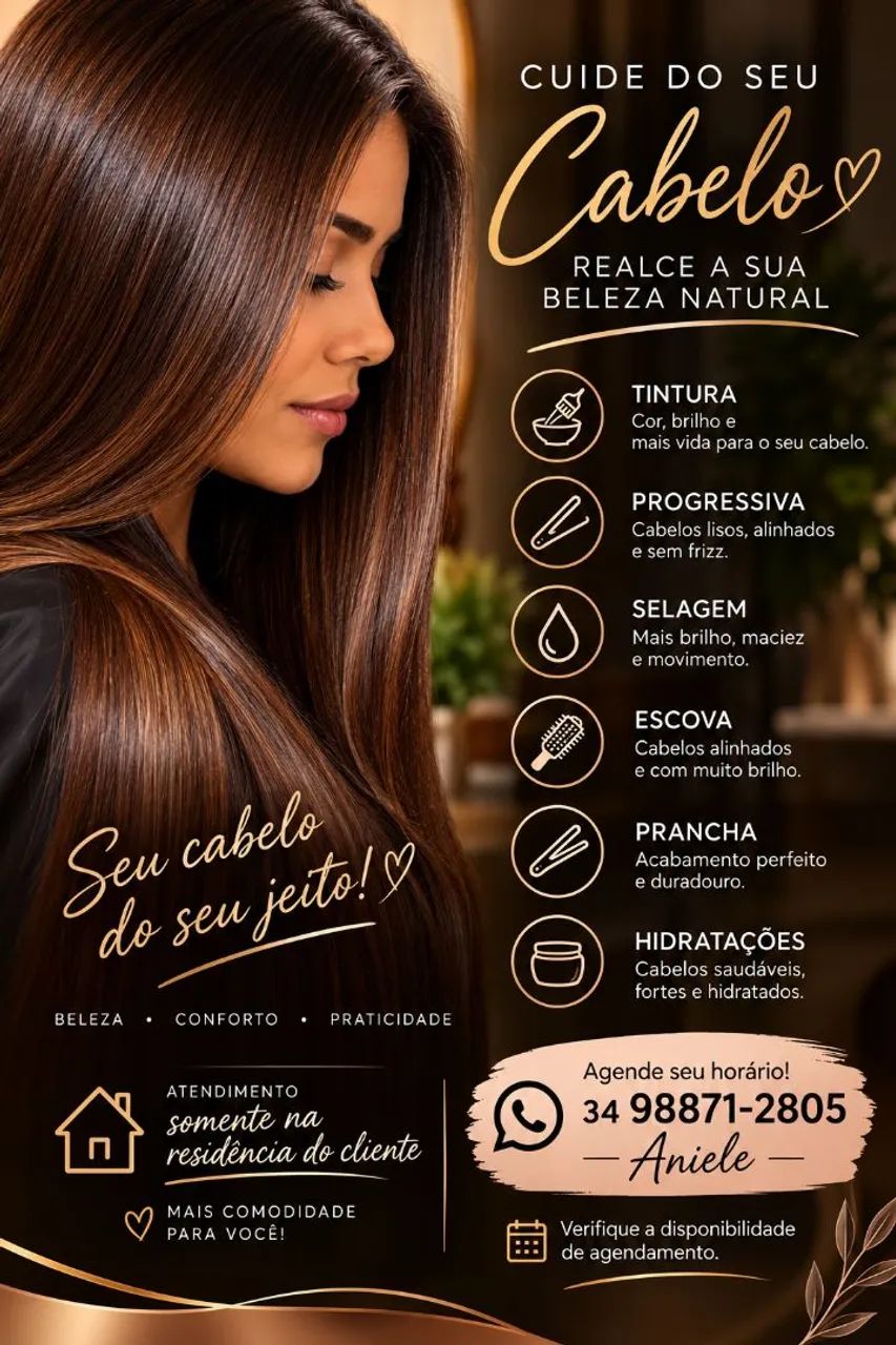 Salão em sua casa 