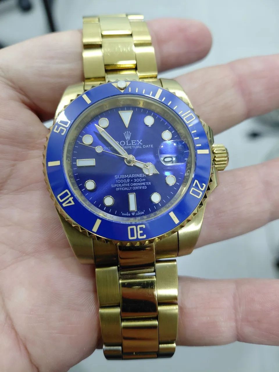 Rolex Submariner Date AUTOMÁTICO Máquina Citizen