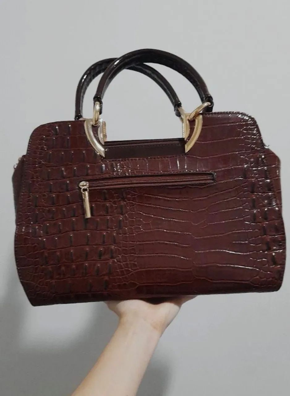 Bolsa Estilo Croco Nova! - Foto 2