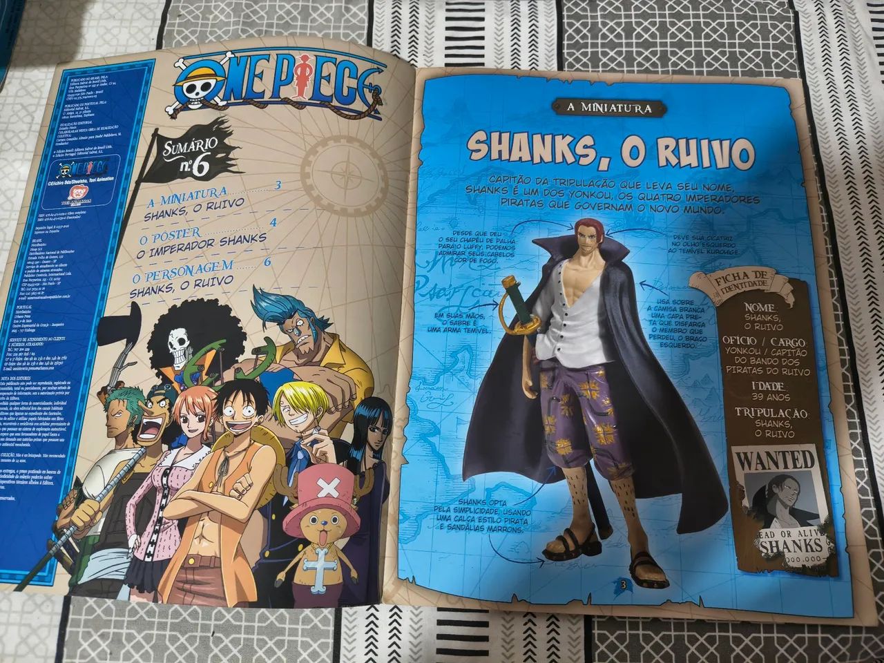 One piece Action figure - shanks salvat n.6 - poster - Foto 2