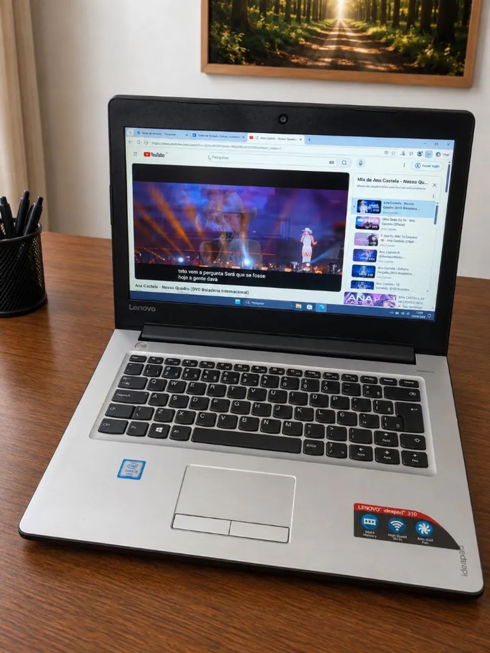 Notebook Lenovo ideapad i3 6 geração tudo ok