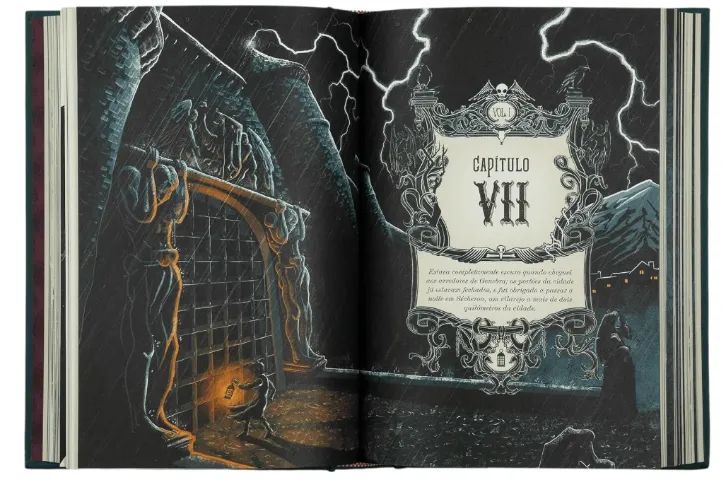 Frankenstein - Edição de luxo ilustrada e com elementos interativos do estúdio MinaLima - Foto 3