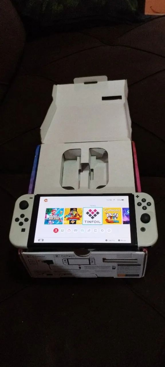 Nintendo switch OLED desbloqueado 
