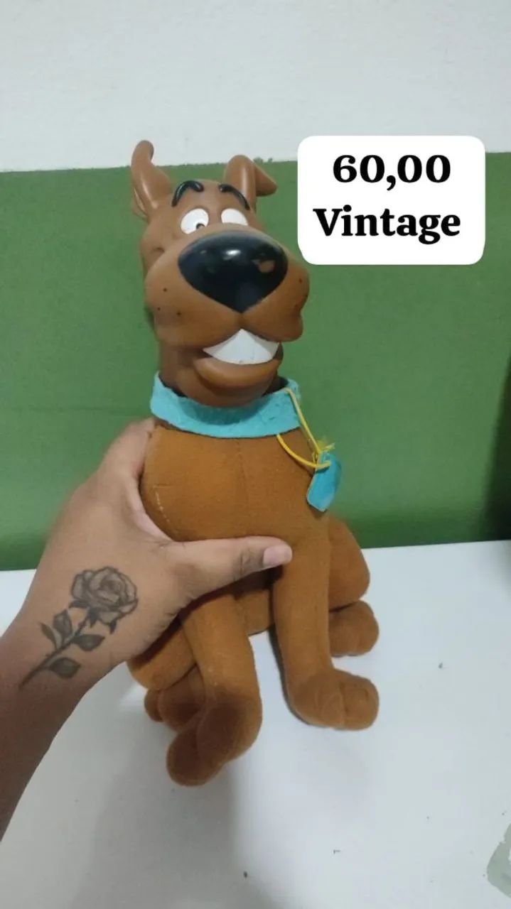 Pelúcia Scooby Doo Vintage