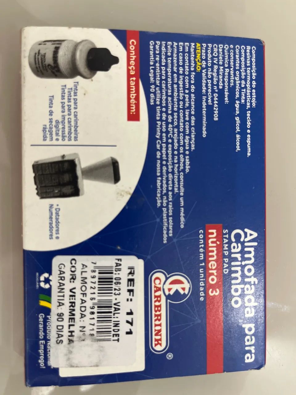 Almofada para Carimbo - Foto 2
