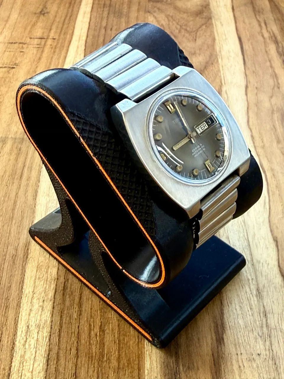 Relógio Tissot Custon Case (Com caixa original) 1970 - Foto 4