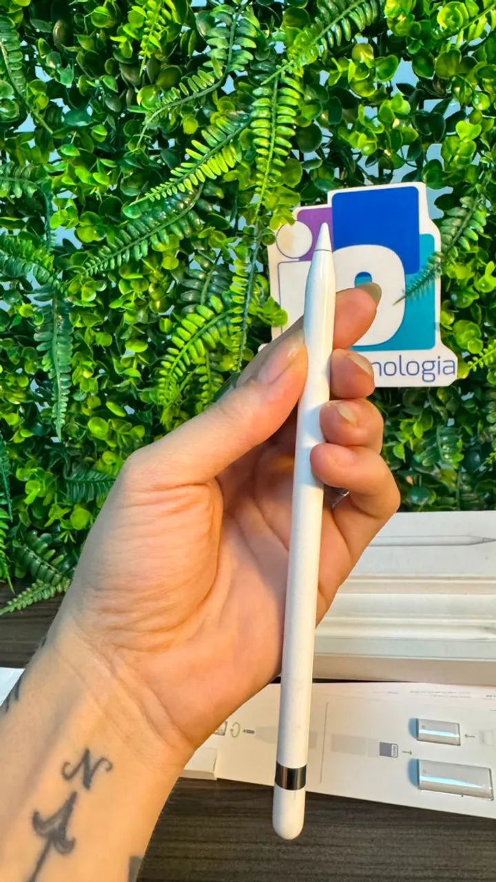 Apple Pencil 1° geração   A1603 Cor: branco  - Foto 4