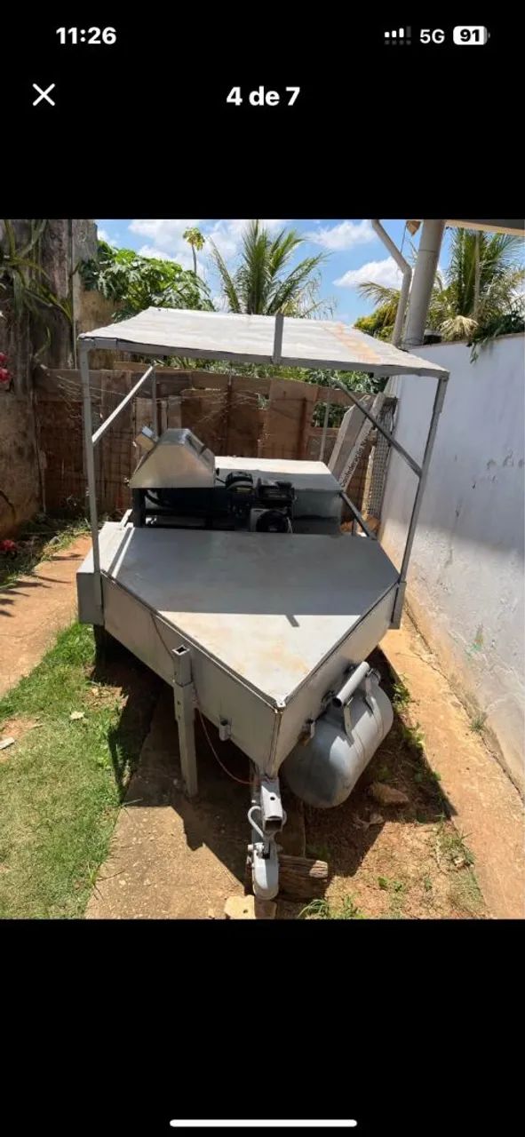 Carrinho de caldo de cana "Garapeira"