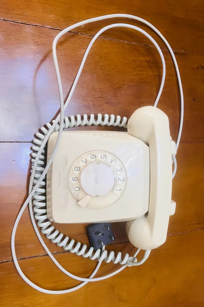 Telefone de disco antigo - Foto 2