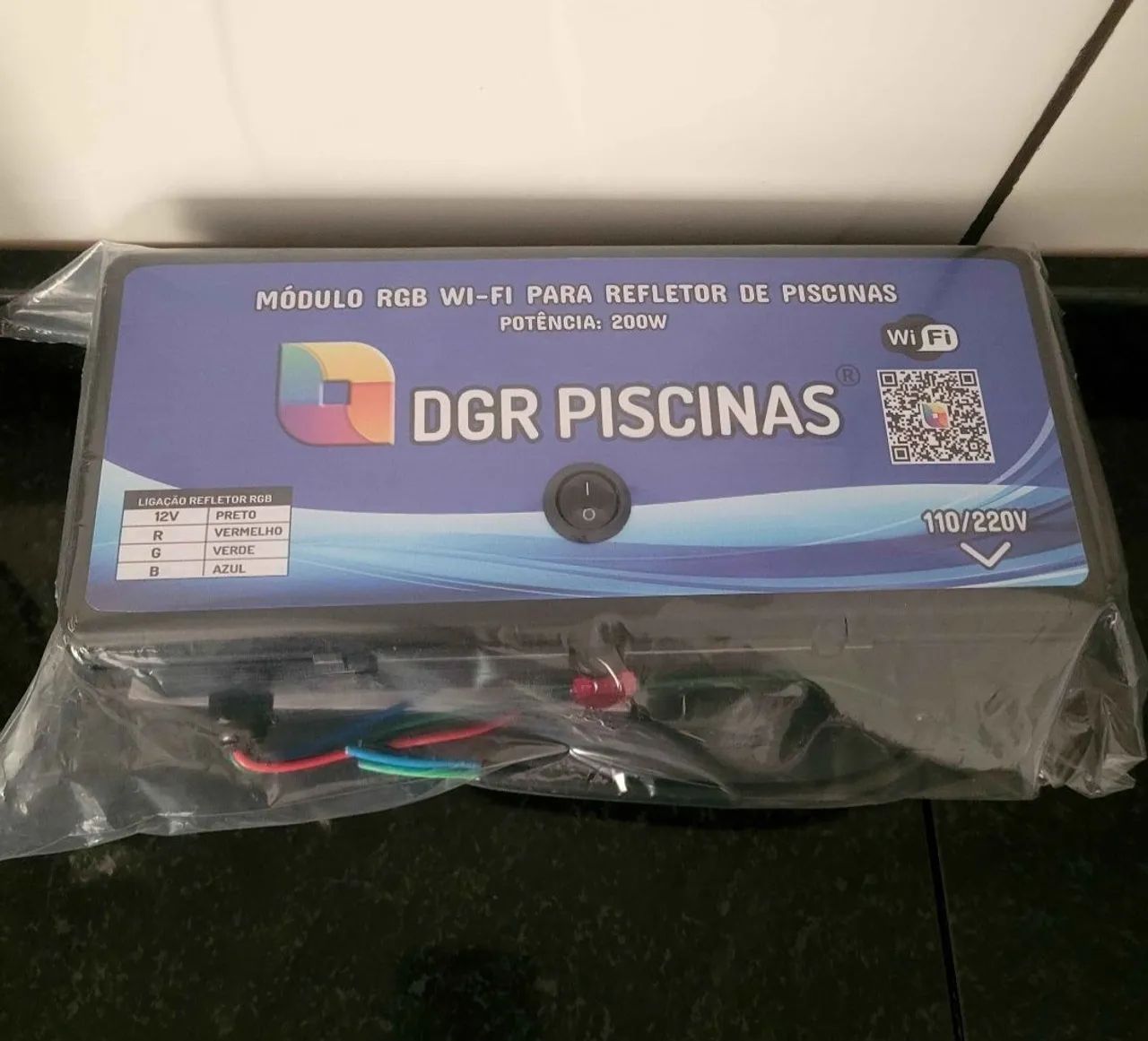 Módulo RGB wi fi refletor de piscina 