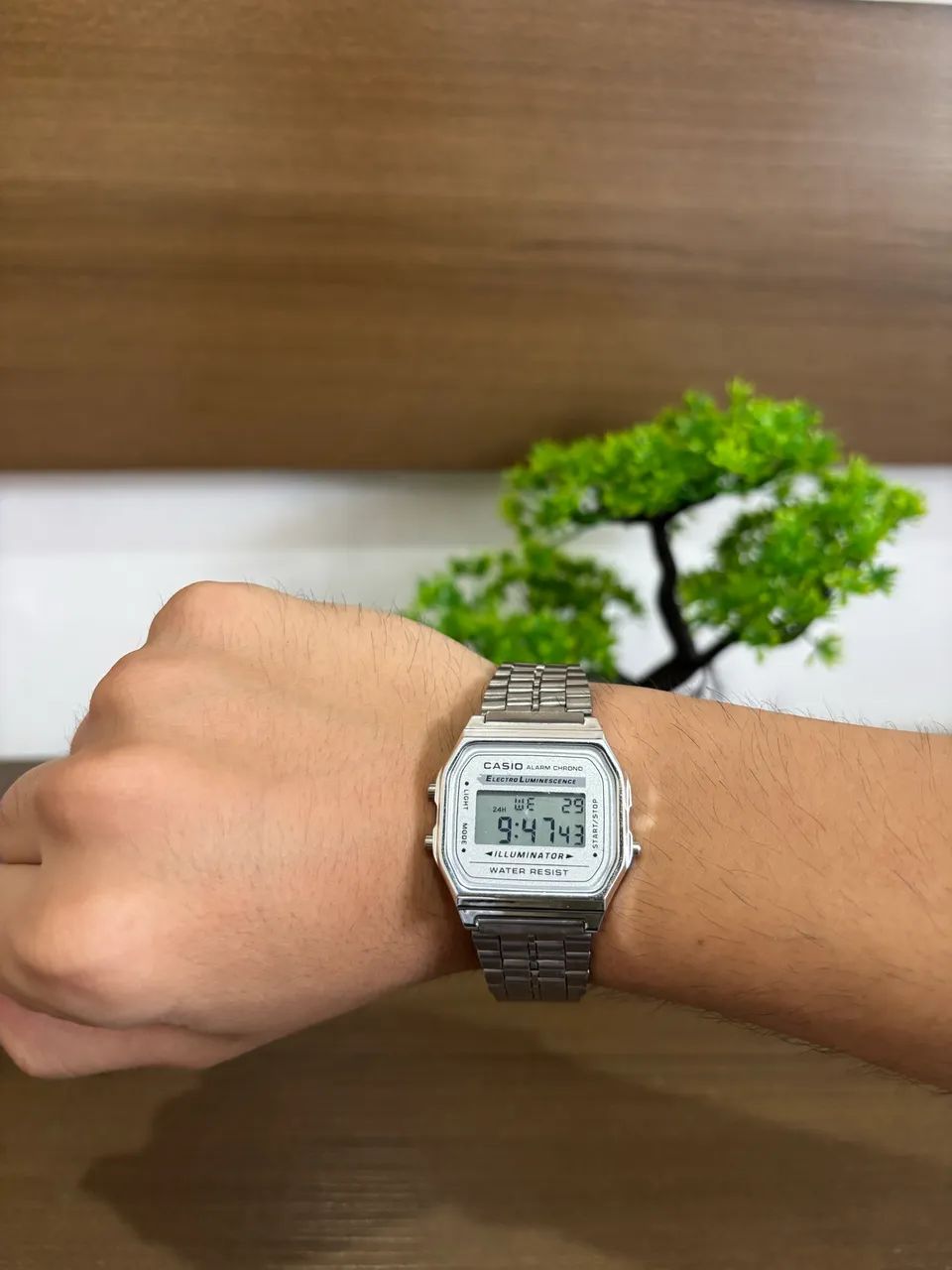 Relógio Casio Digital Prata - Foto 4