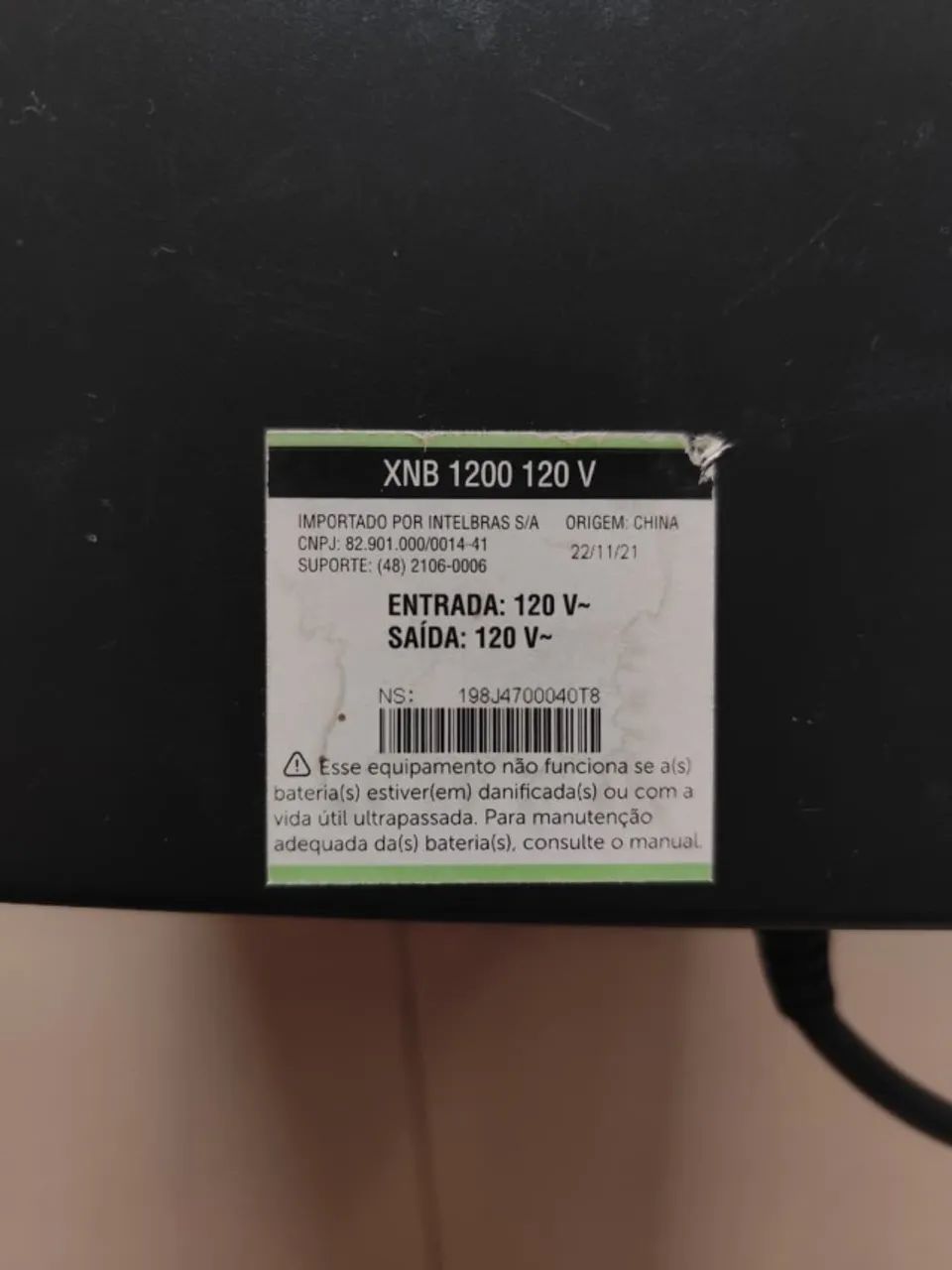 Nobreak Intelbras XNB 1200 - 120V - Foto 3