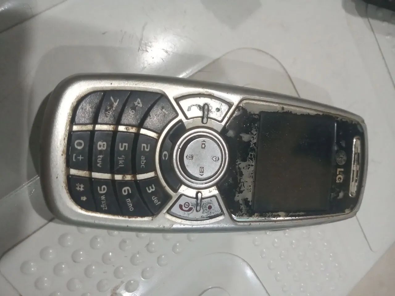 Antigo celular LG vibecam funcionando - Antiguidades - Realengo