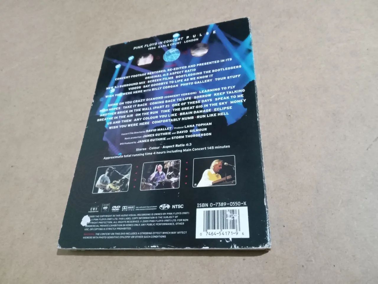 Dvd duplo pink floyd pulse - Foto 3