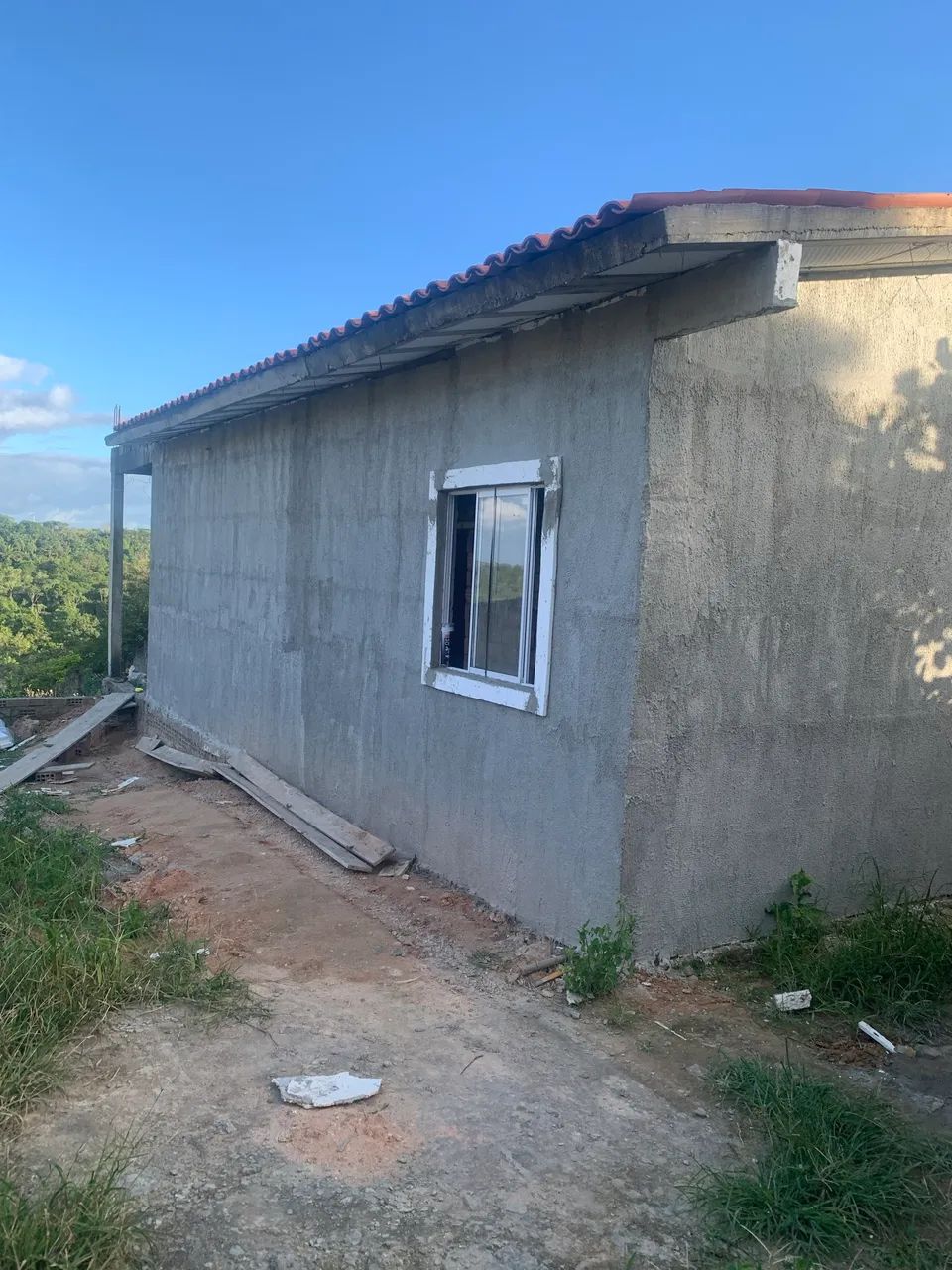 Casa quase pronta em Aldeia km 9,5 - Terreno 15x59m murado e documentado! Estudo troca ? - Foto 10