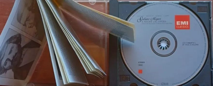 CD Sabine Meyer A Night At The Opera - Made in Holland - Foto 4