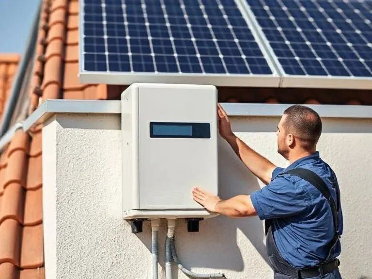 Manutenção de sistema solar 