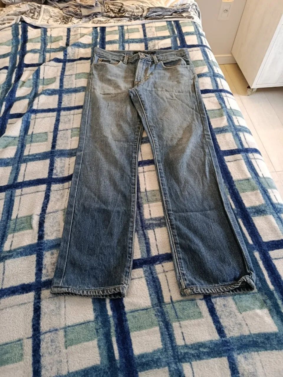 Calça Jeans Reta Calvin Klein
