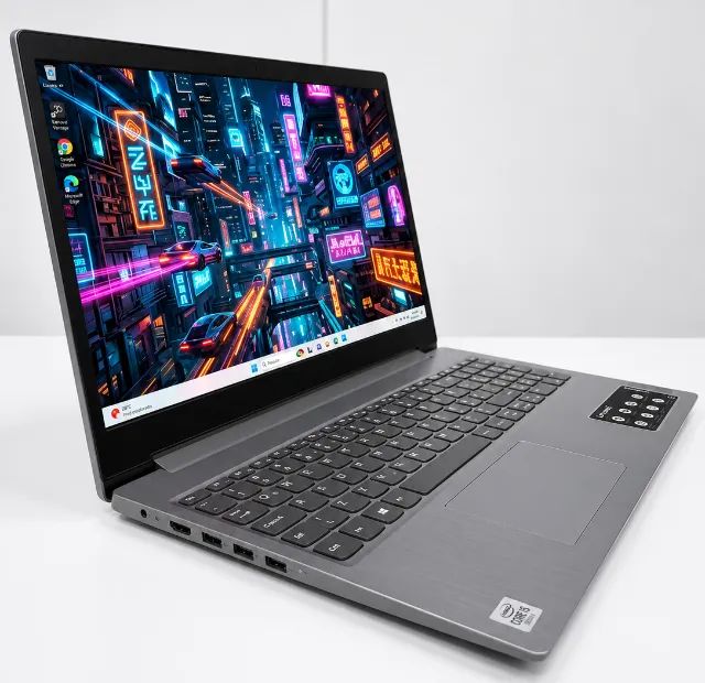 LENOVO i5 10 GERAÇÃO 8GB SSD NVME 256GB 15.6 RÁPIDO SEM DETALHE
