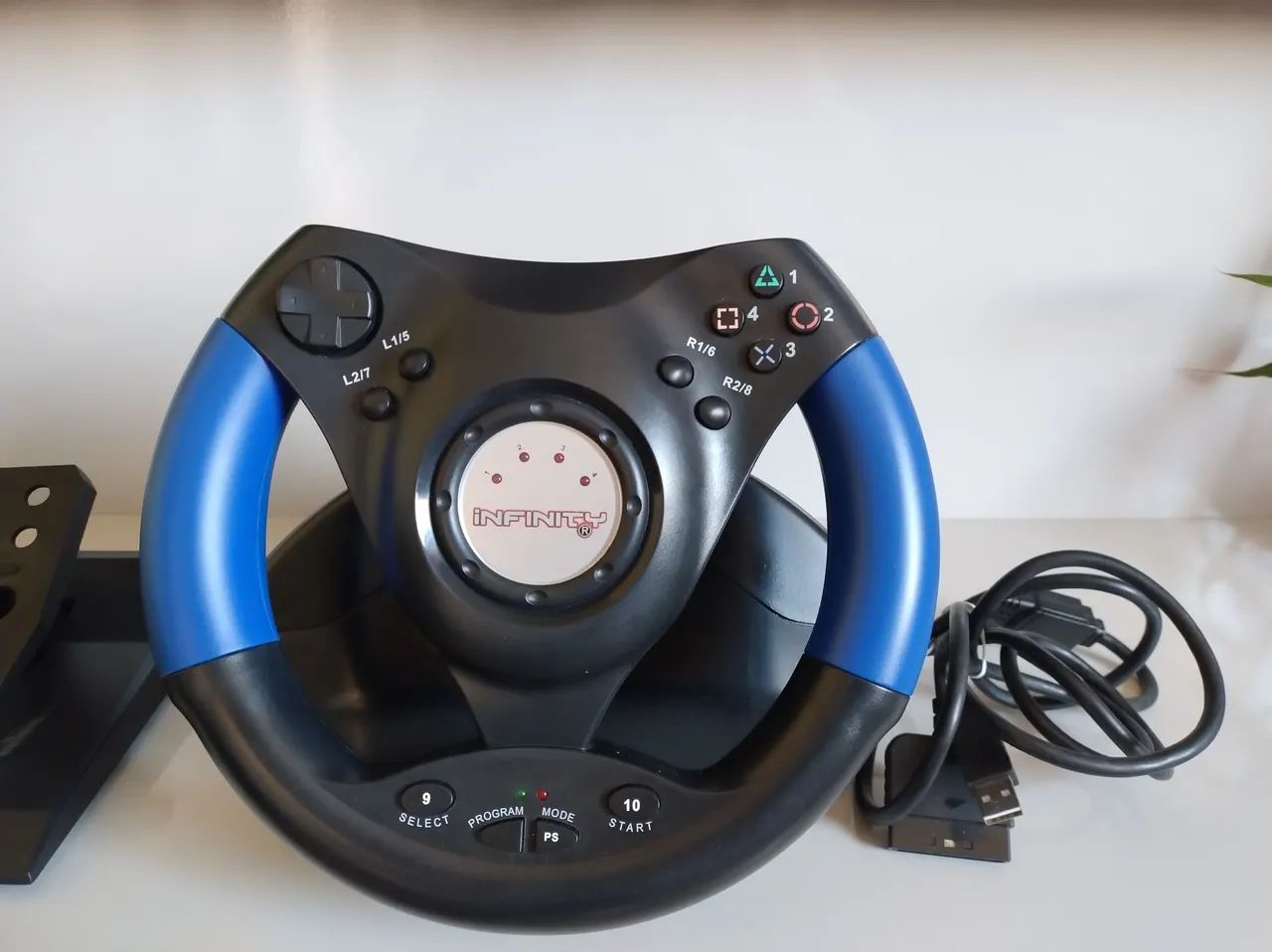Volante e Pedal Ps2,Ps3 e Pc  - Foto 2
