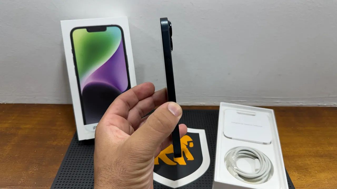 IPhone 14 128GB preto - usado  - Foto 2