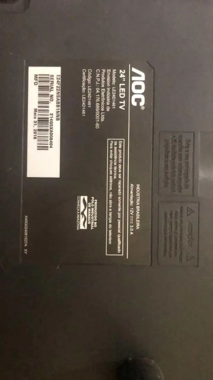 Vendo monitor de.24 polegadas  - Foto 2