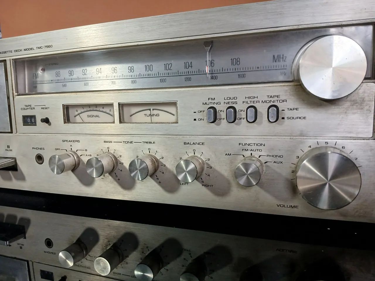 Tape deck toshiba tmc 7560 - Foto 2