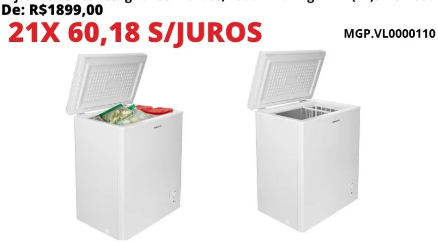 FREEZER COMPACTO 90 LITROS 