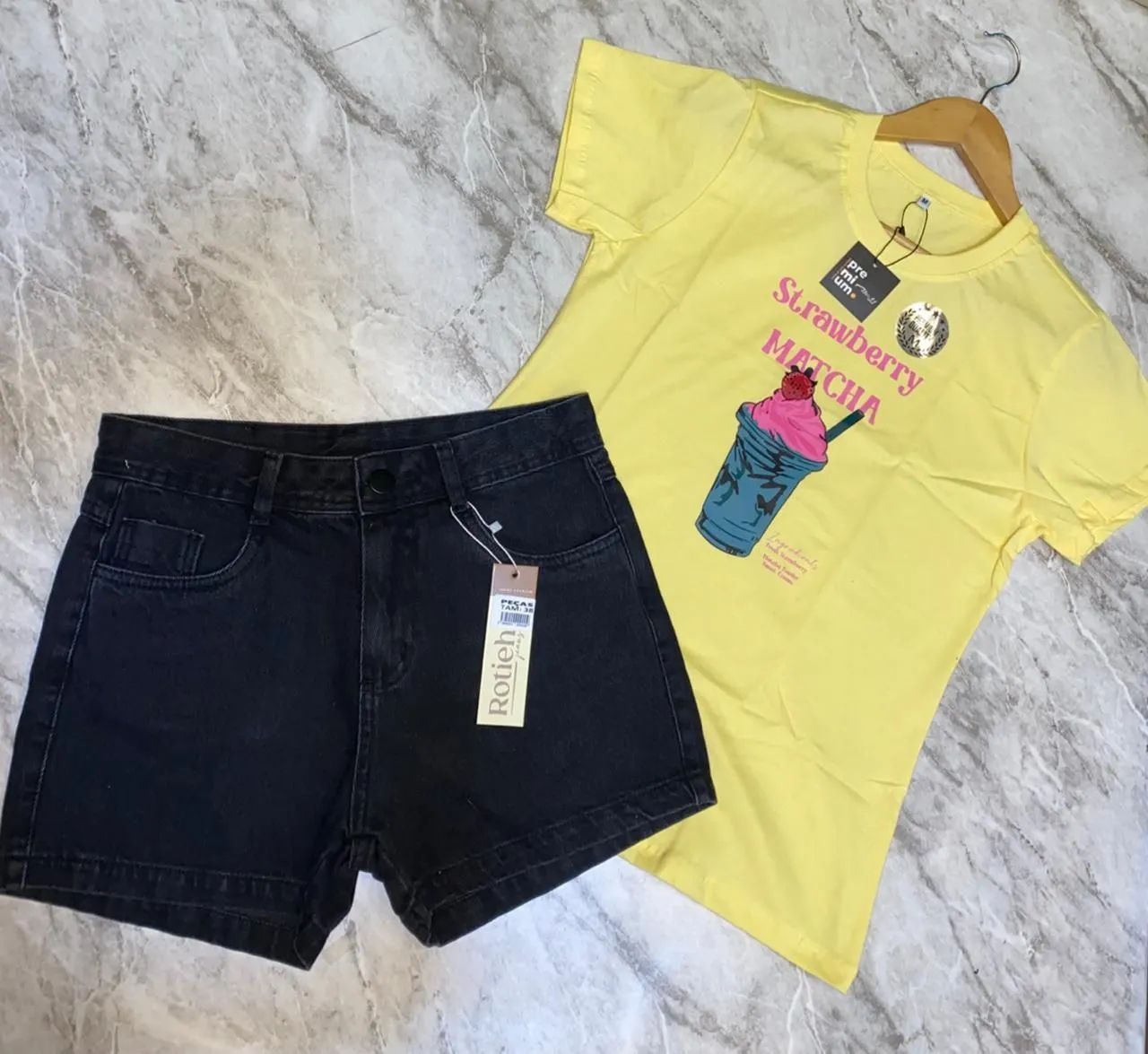 conjunto feminina short e blusa  - Foto 3