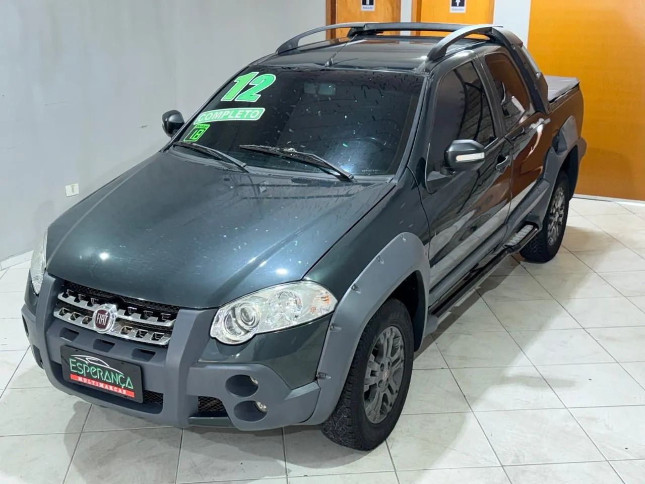 Fiat Strada Adventure1.8/ 1.8 Locker Flex CD 2012 - Foto 5