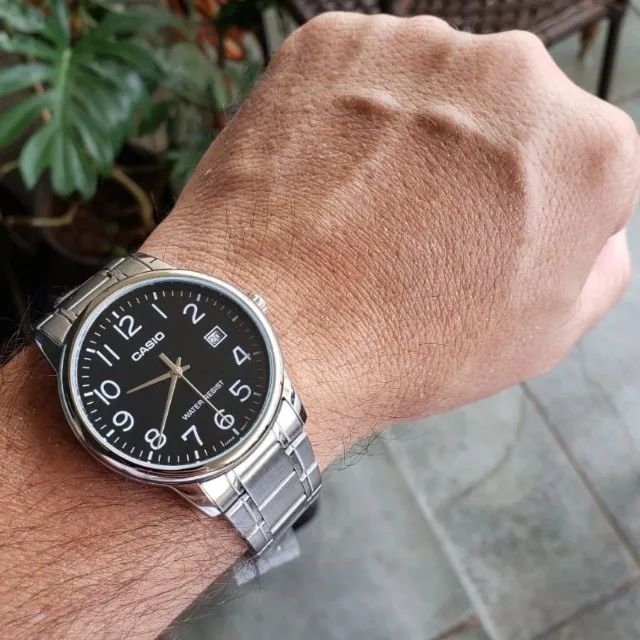 Relógio Masculino Casio Analógico Mtp-v002d-1budf - Foto 5