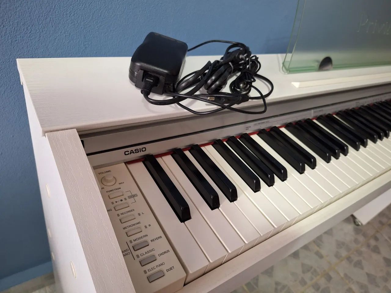 Piano Digital Casio Privia PX-7 Limited Edition Branco (Ajustes 