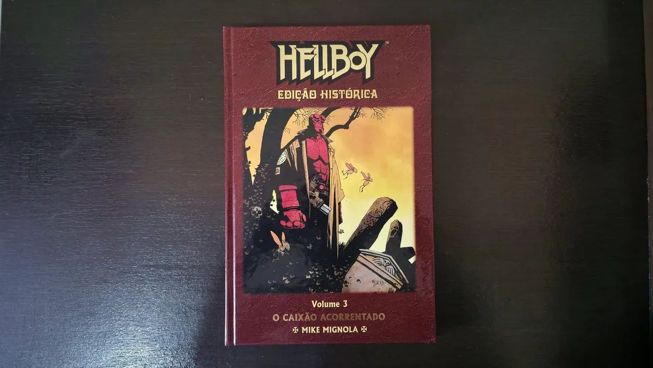 Hellboy - Edição Histórica Vol. 3 - O Caixão Acorrentado - HQ Mythos