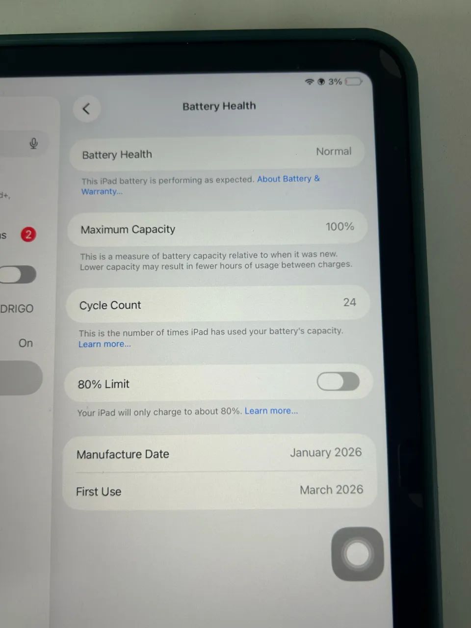 iPad 11 (A16) - 128Gb - Prata - Foto 5