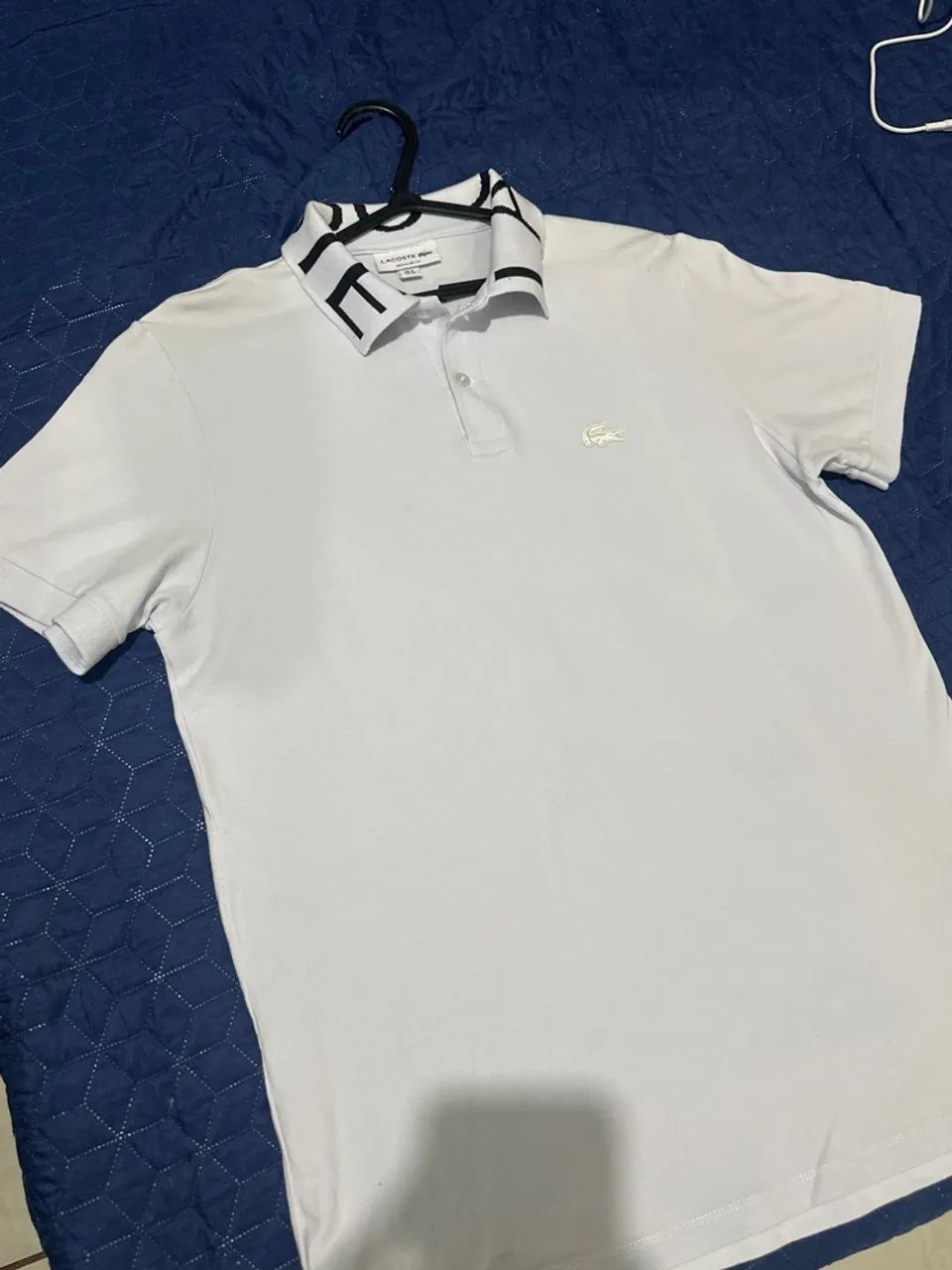 Polo lacoste branca
