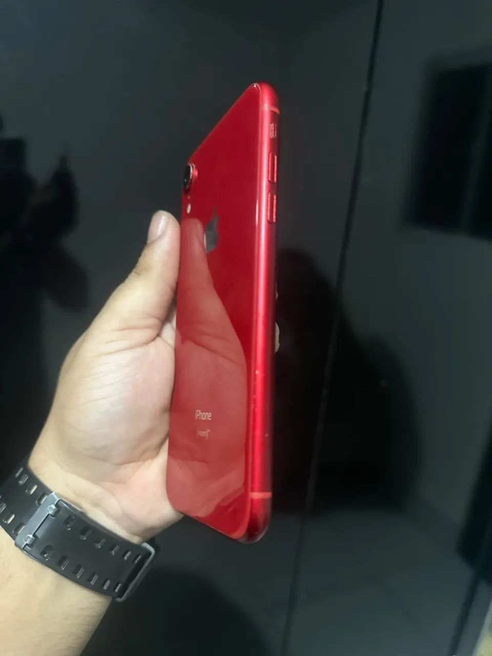 iPhone XR 128gb RED impecável vendo e troco !!! - Foto 5
