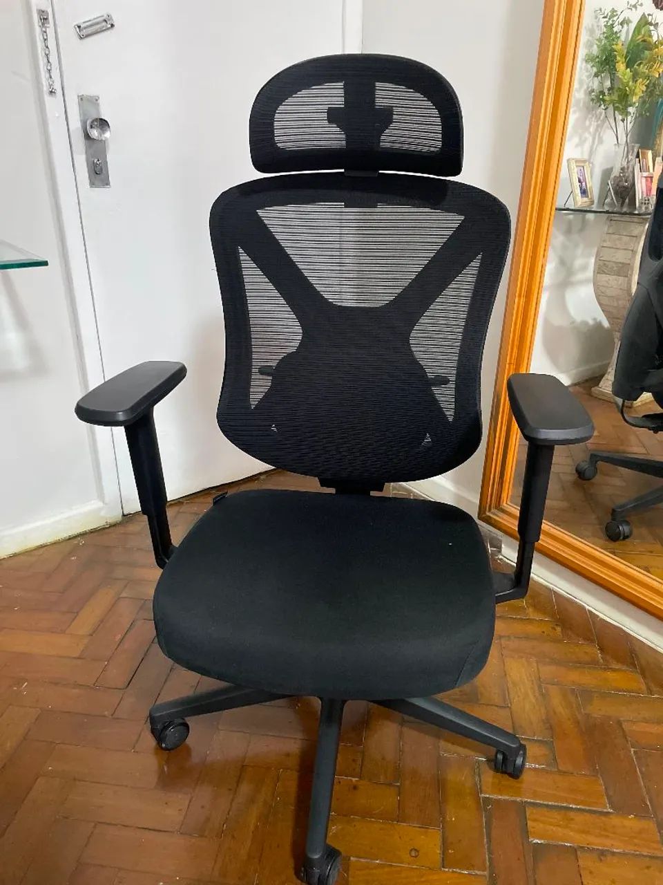 Cadeira Ergonômica Elements Rasala - Preta - Foto 2