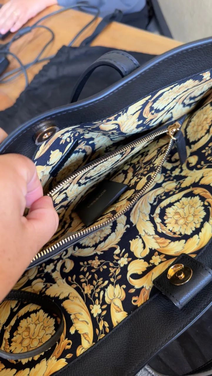 Bolsa original Versace + BRINDE - Foto 5
