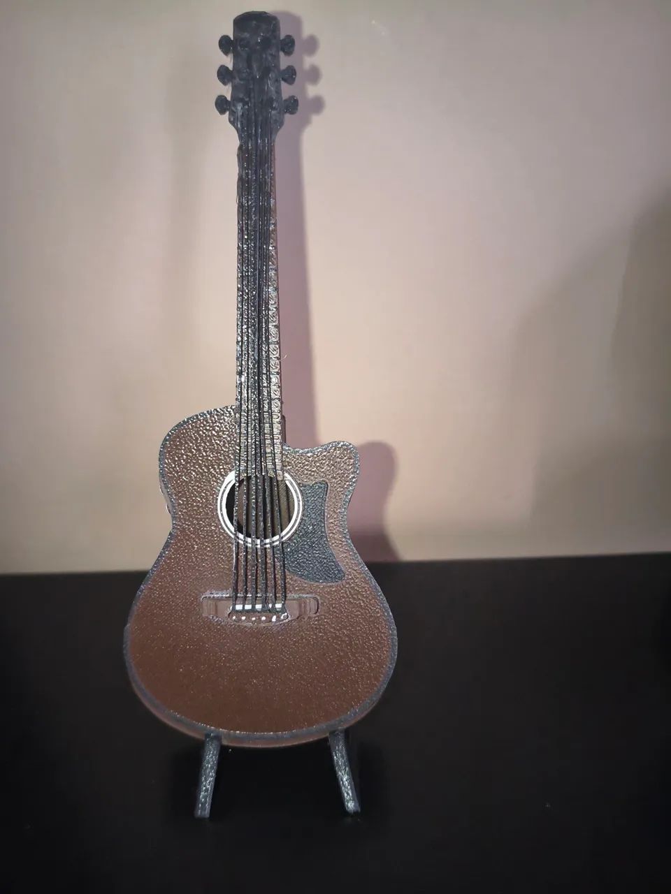 MINI VIOLÃO PORTA PALHETAS E CARTAO SD