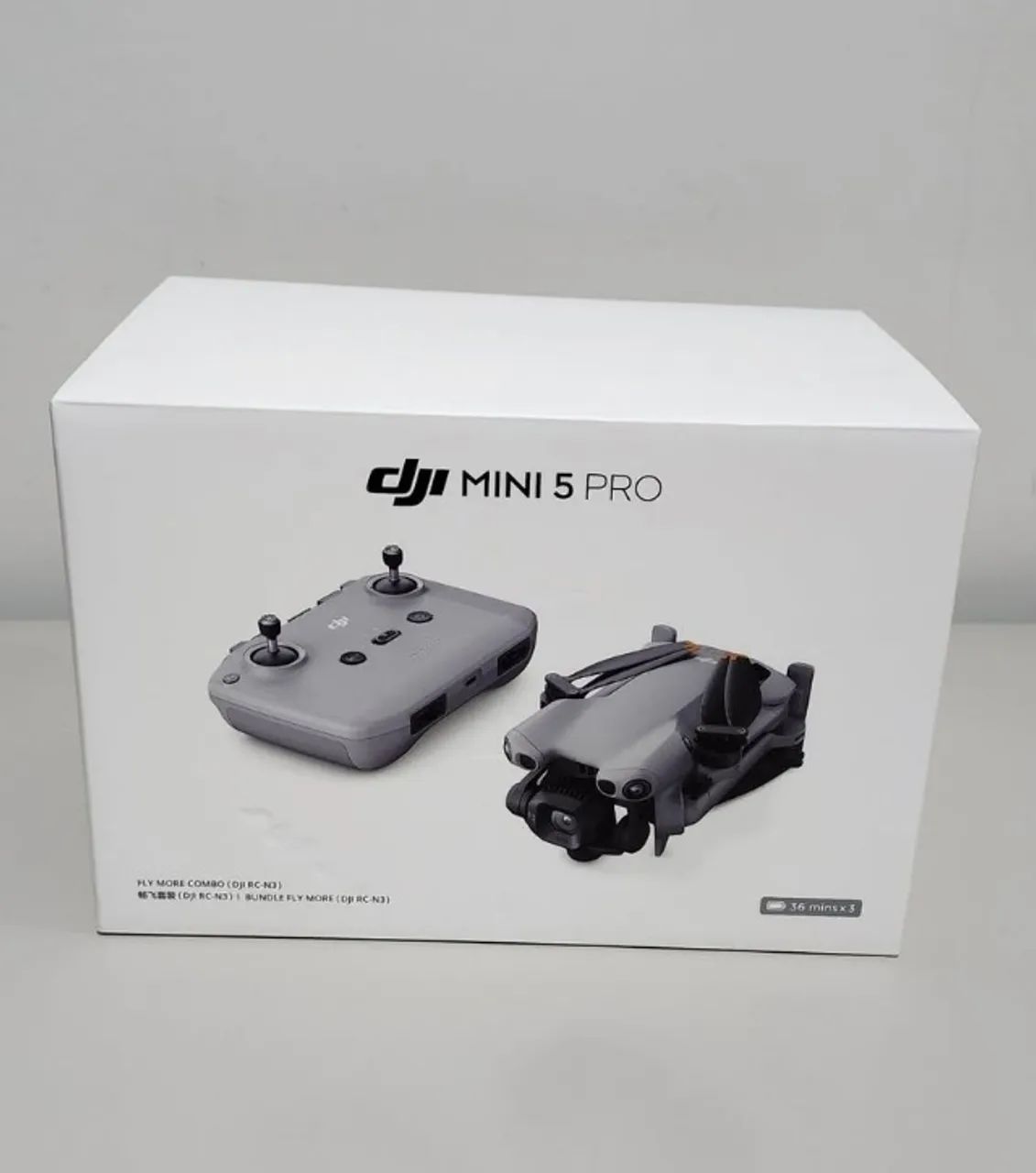 Drone Mini 5 Pro Combo - NOVO na Caixa Homologado  - Foto 3