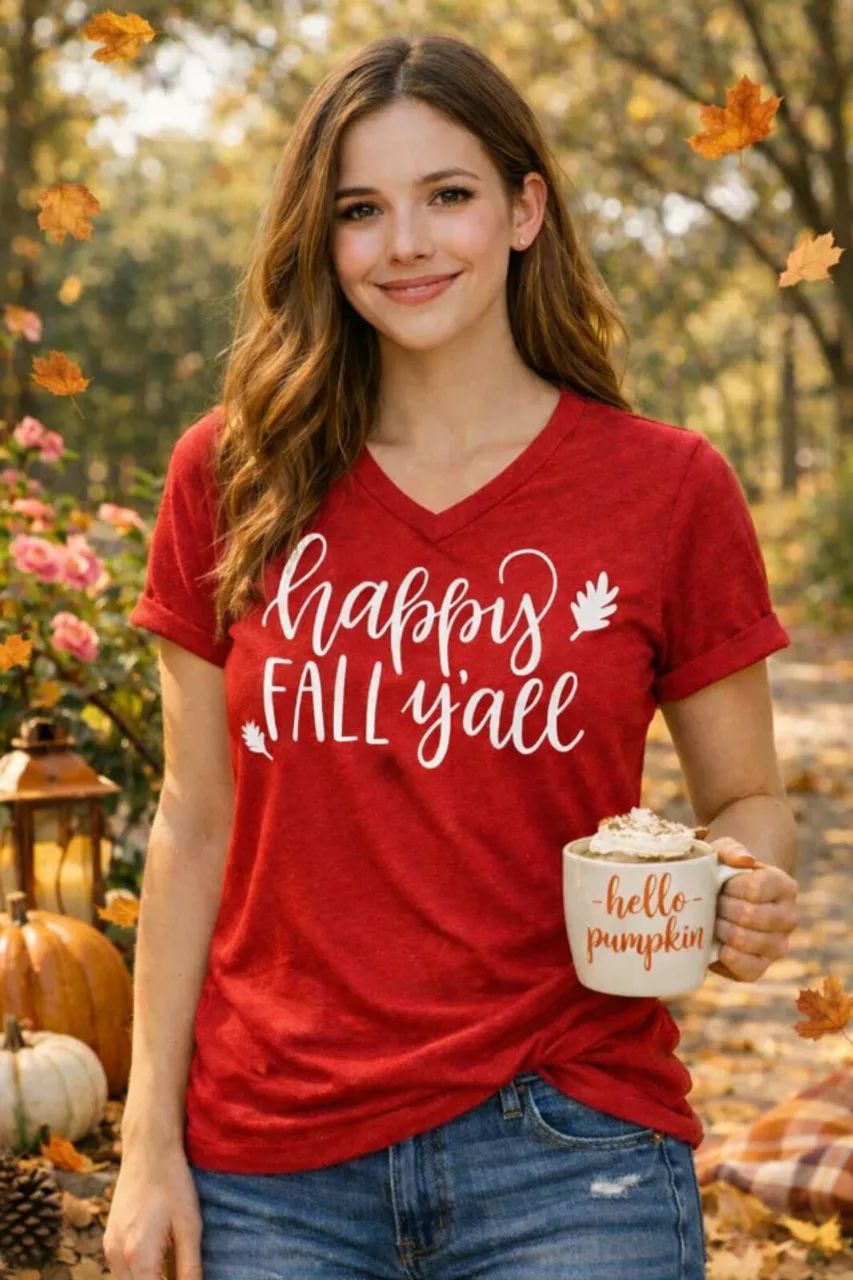 Camiseta Happy Fall