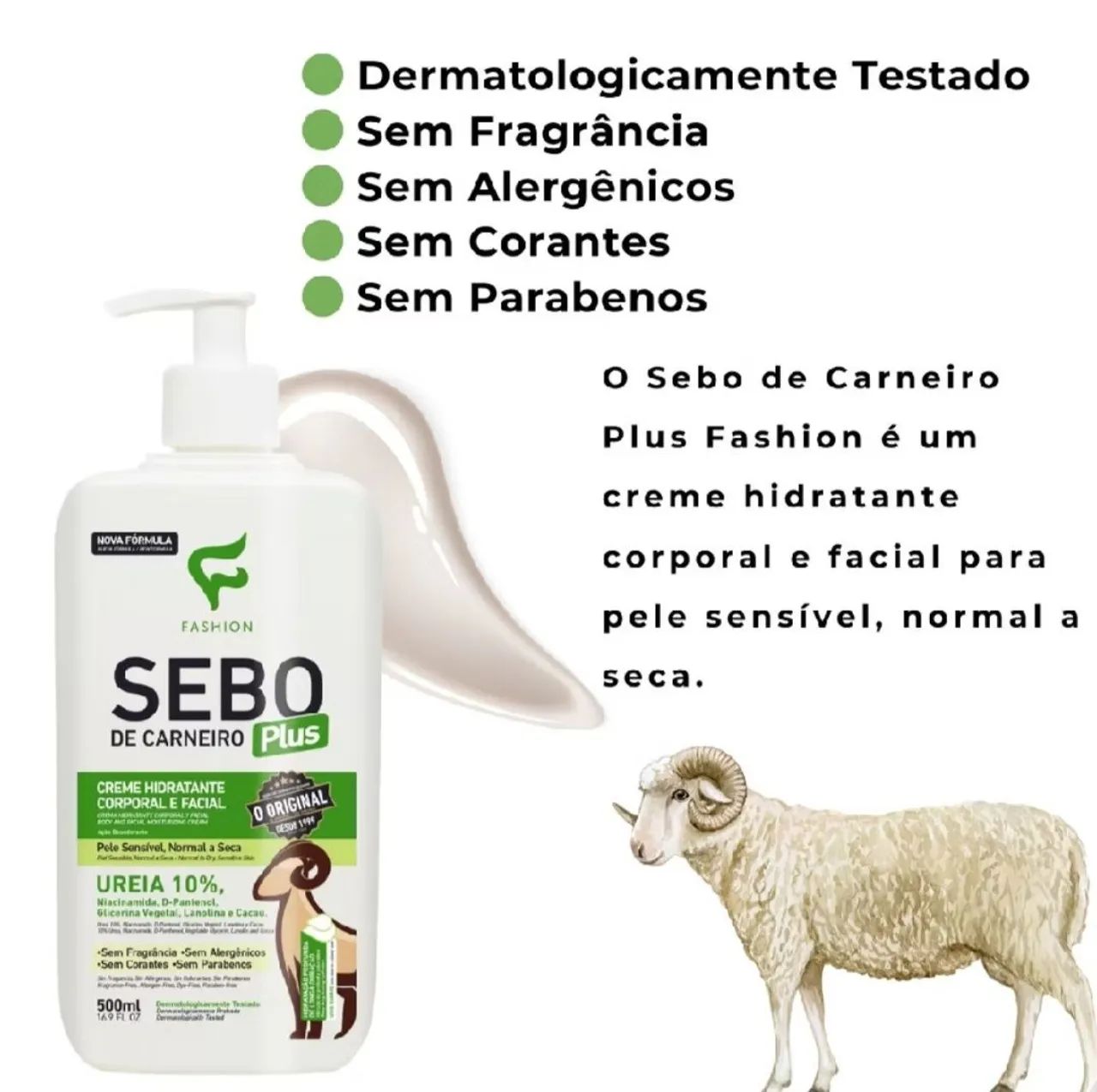 Creme Sebo de Carneiro  - Foto 3