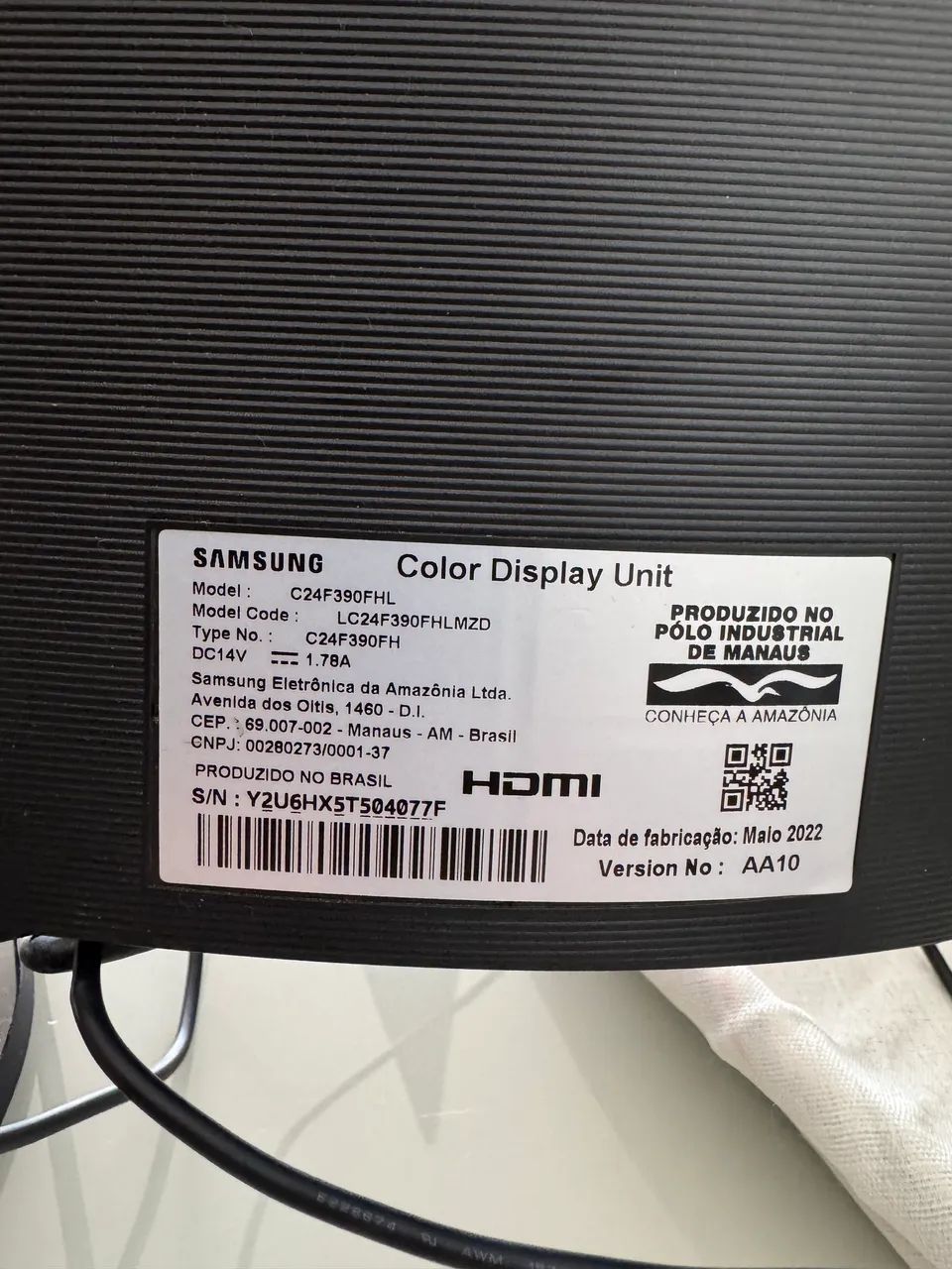Monitor Samsung curvo 24" parcelo em até 12x - Foto 2