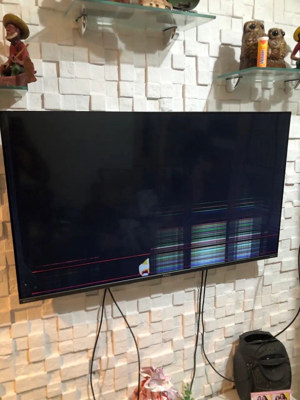 Roku TV Philco 43 polegadas Com Display queimado - Foto 2