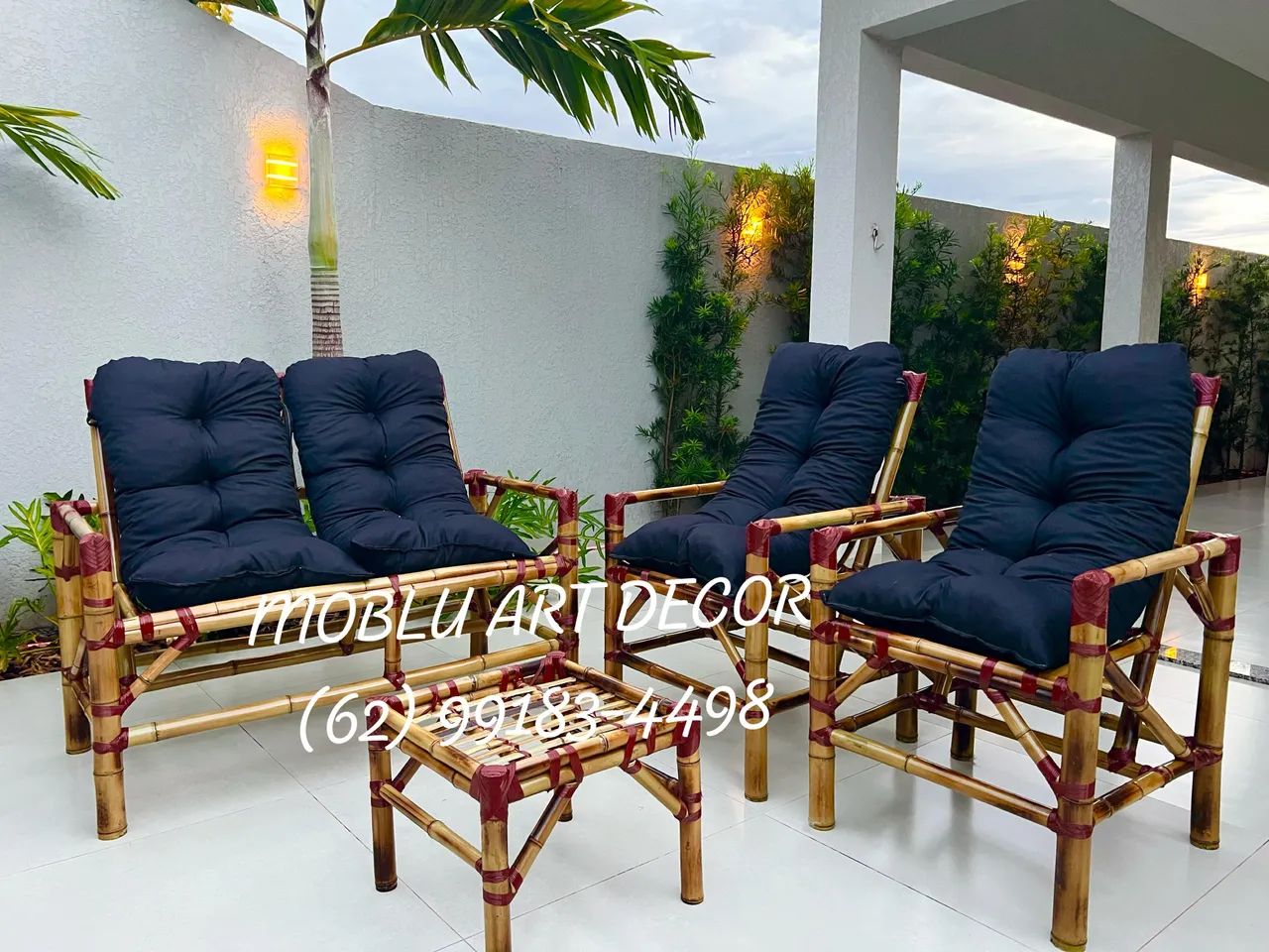 Conjunto de sofá Bambú - Foto 5