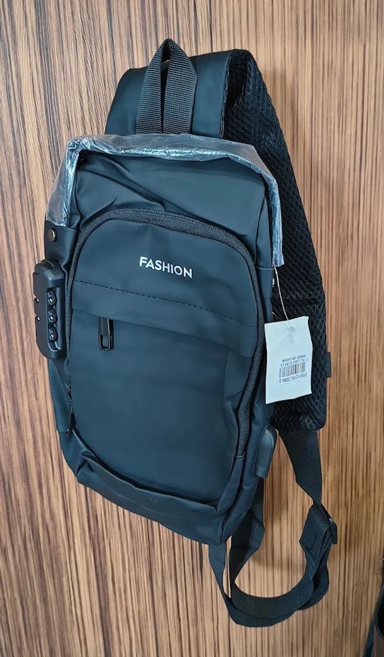 BOLSA TRANSVERSAL ANTIFURTO - ESTILO, SEGURANÇA E PRATICIDADE! - Foto 3