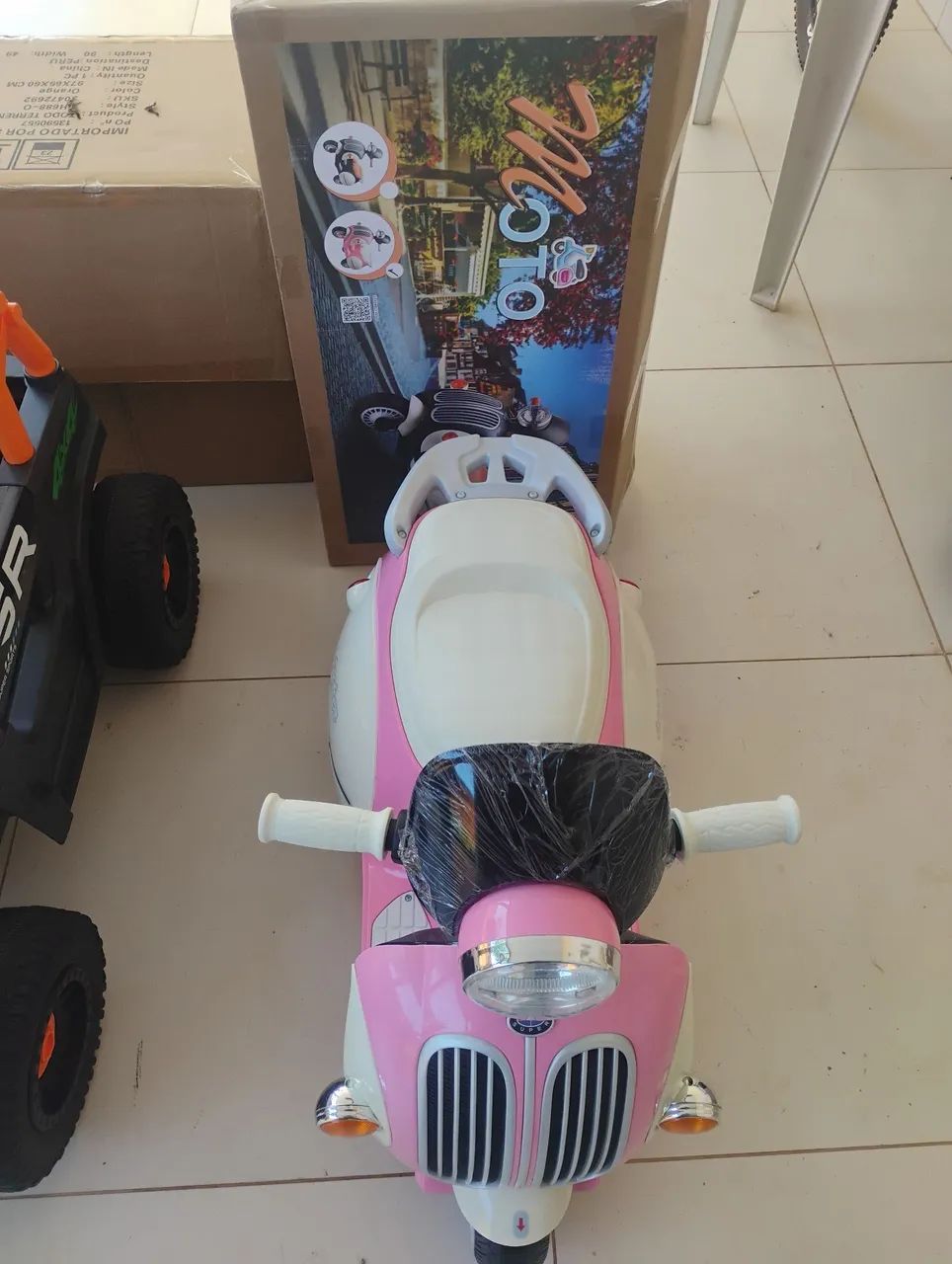 Moto elétrica infantil 