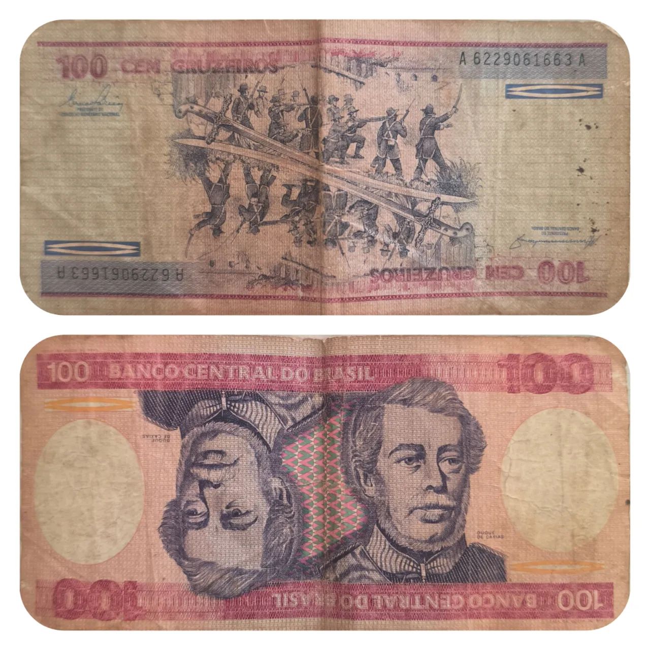 Notas de Dinheiro antigo