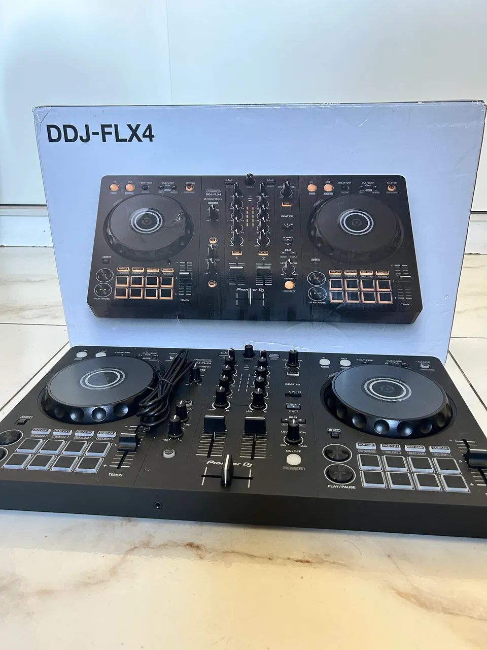 DDJ FLX4 Nova, com Garantia